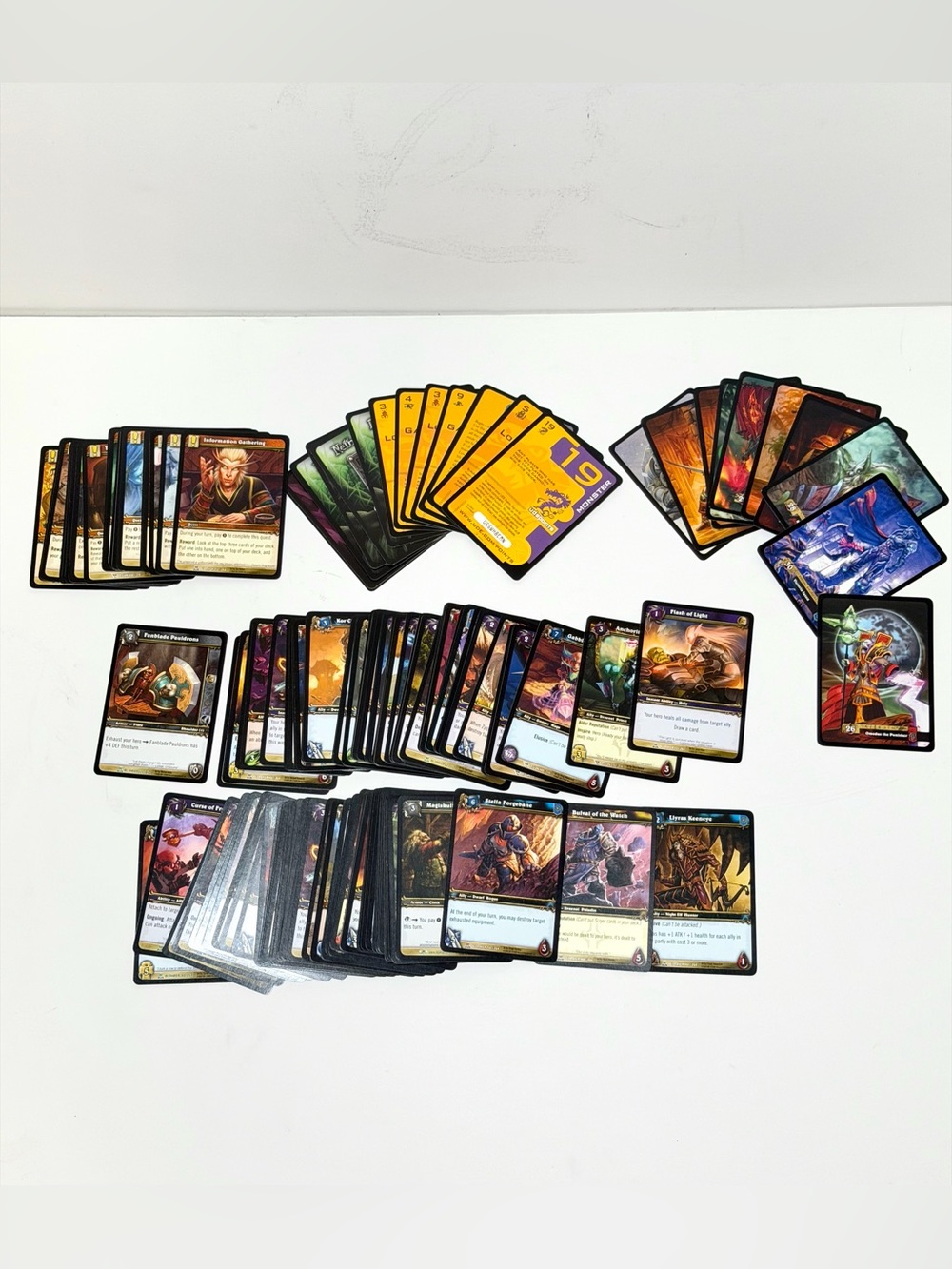 World of Warcraft TCG Bulk Lot - 130+ Cards - WoW Card Collection